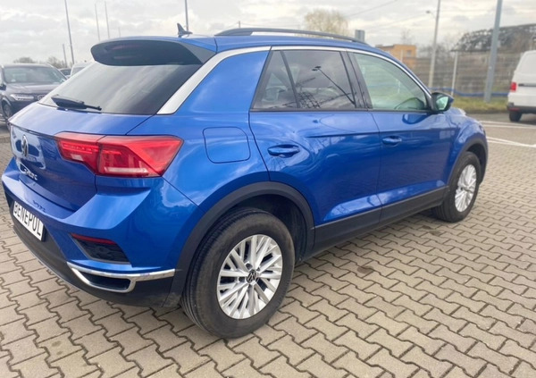 Volkswagen T-Roc cena 99900 przebieg: 39480, rok produkcji 2021 z Czerwieńsk małe 106